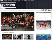 Tablet Screenshot of fuzzyon.com